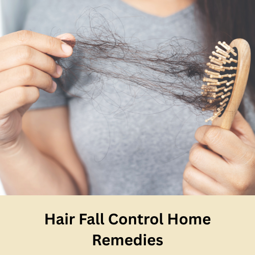 Home hair fall cantrol
